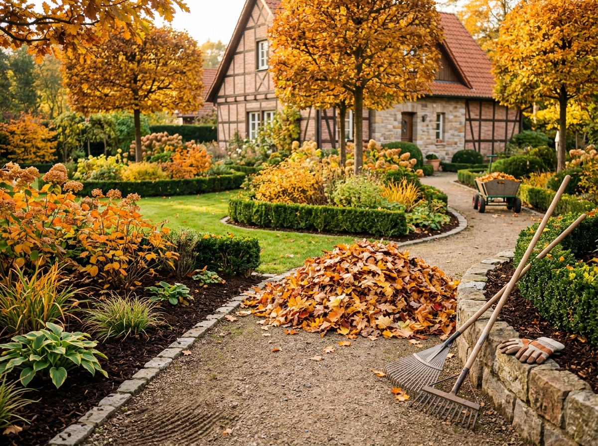 Saisonale Gartenpflege in Essen